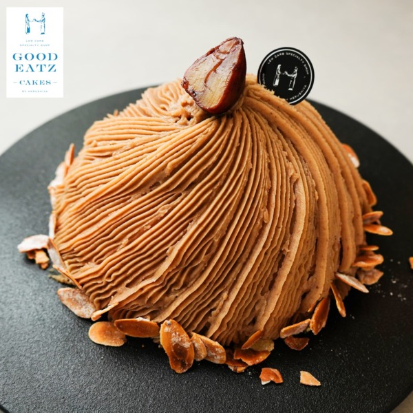 糖質オフ]モンブラン｜糖質制限ケーキ専門店 GOOD EATZ