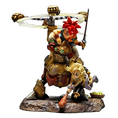 CHRONO TRIGGER - Mini Figure (クロノとエイラとロボ 「クロノ