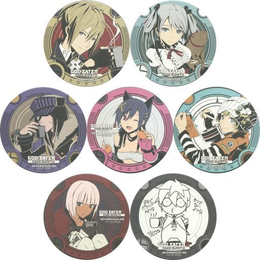 Full Set) GOD EATER - Coaster - ufotable cafe Limited (全6種セット
