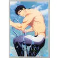 Yamazaki Sosuke - Acrylic Art Plate - Free! (山崎宗介 Clear Blue