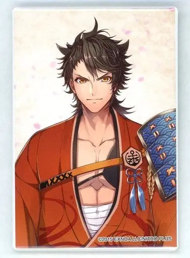Mutsunokami Yoshiyuki - Badge - Square Badge - Touken Ranbu (陸奥