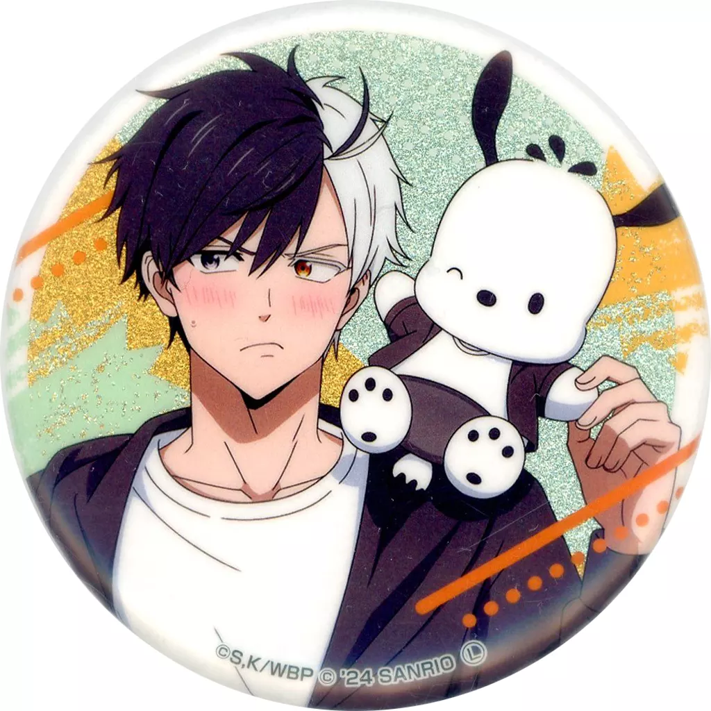 Pochacco & Sakura Haruka - Badge - Wind Breaker (桜遥×ポチャッコ