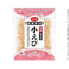 CO・OP 国産 無着色 小えび 16g｜商品情報｜コープ商品サイト