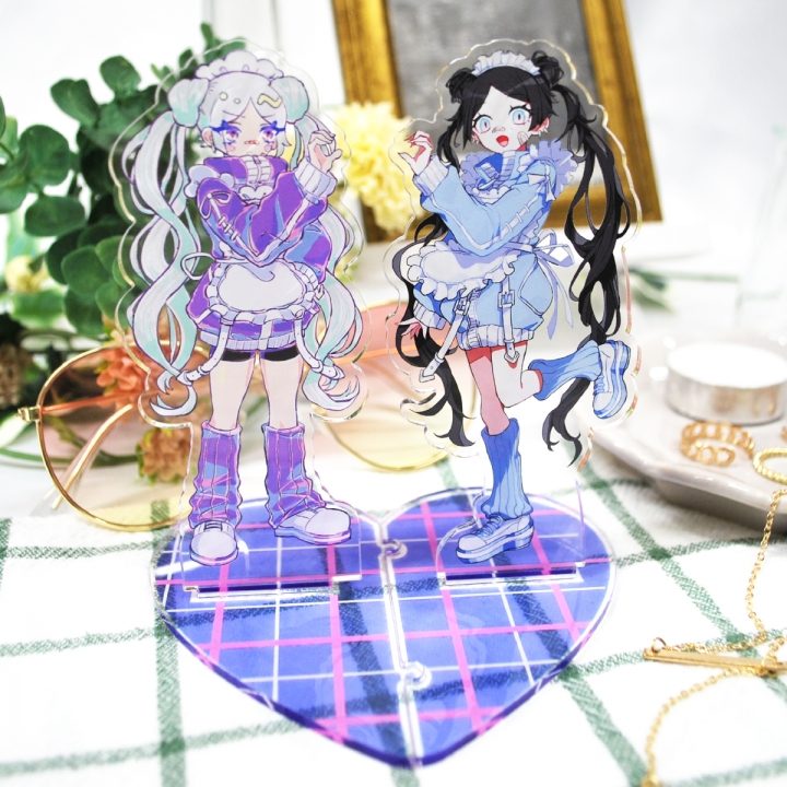 ペアアクリルスタンド（台座印刷なし） | オリジナルグッズ・アクリル