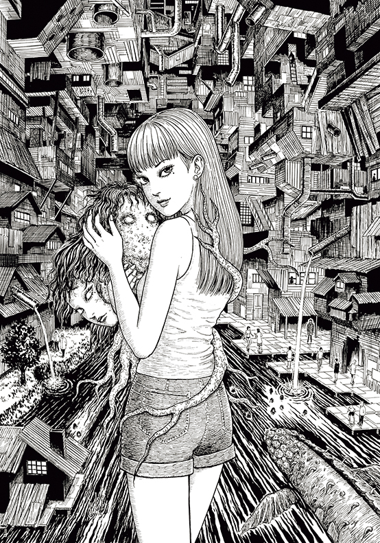 美しくもグロテスクな世界へ。「伊藤潤二展 誘惑」が世田谷文学館で