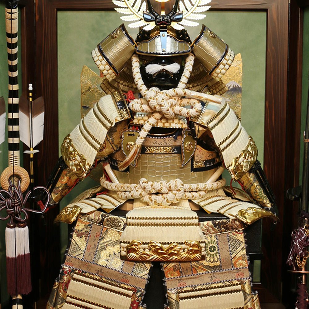 横幅105cm｜翠鳳作 着れる着用鎧｜徳川家康｜五月人形｜最大級の大きさ