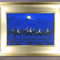パステル画 徳田宏行 - 岐阜・愛知（名古屋）・三重・滋賀の骨董品