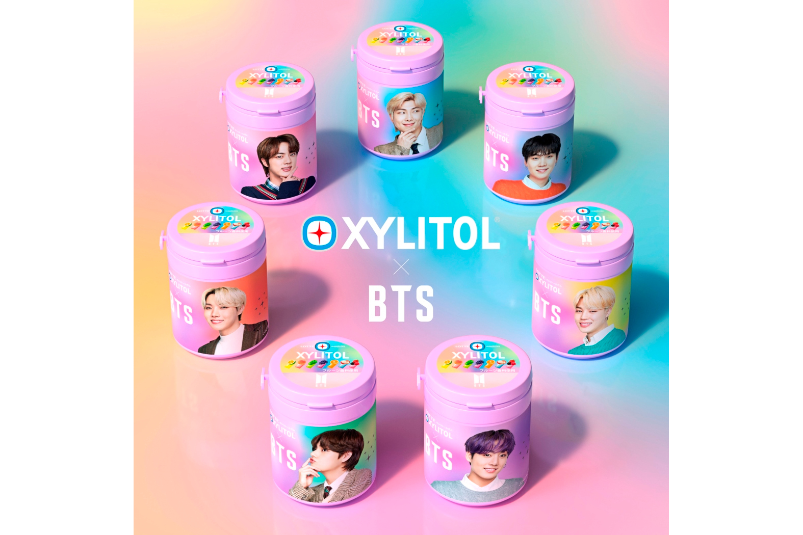 キシリトールガム BTS Smileボトル」数量限定で登場 - グルメ Watch