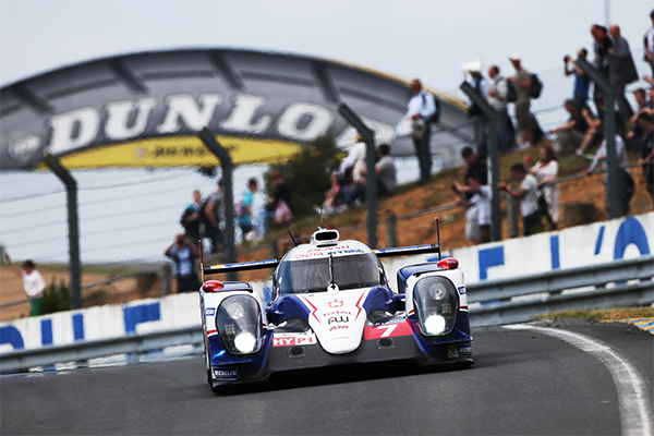 トヨタ・レーシングのTS040 HYBRID、ル・マン24時間レースに向け好発進