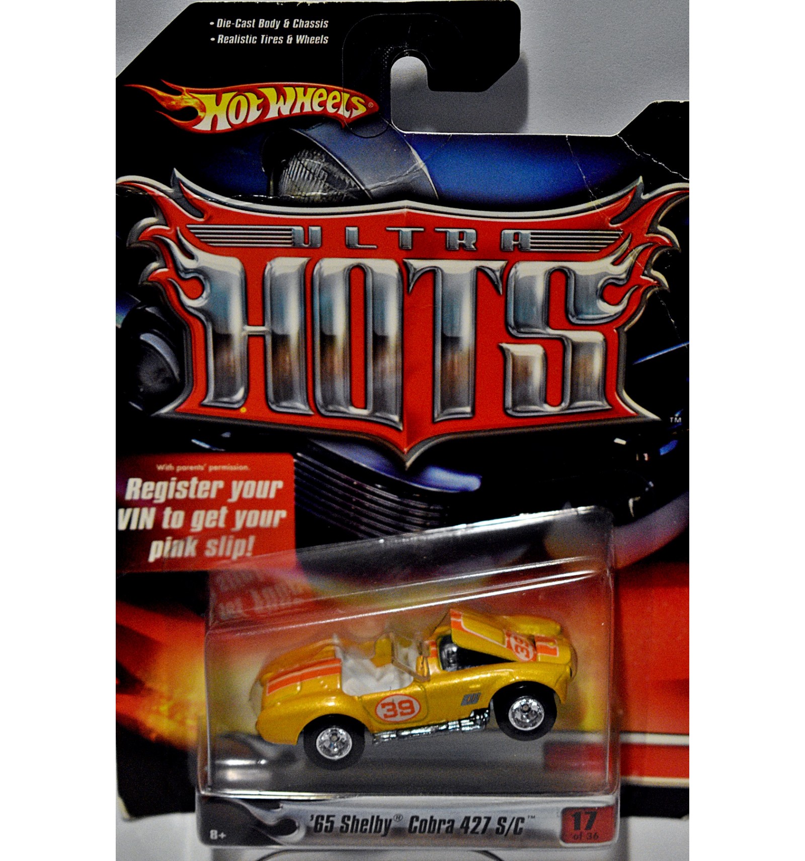 Hot Wheels Ultra - 1965 Shelby Cobra 427 S/C - Global Diecast Direct