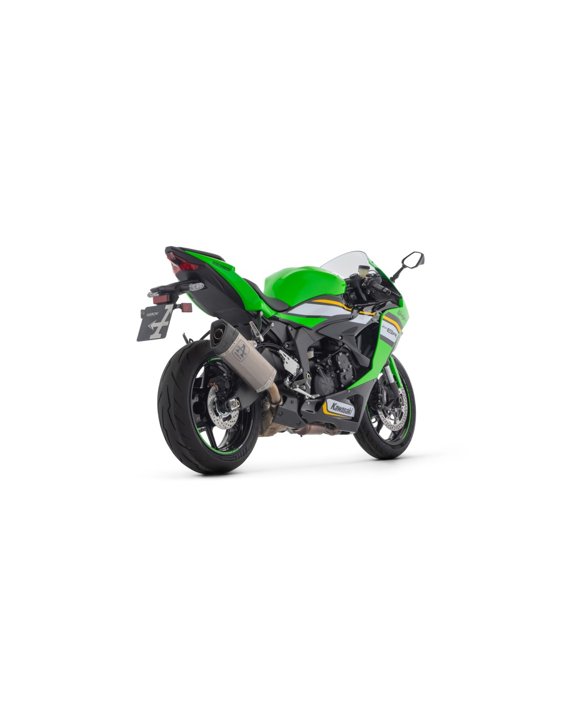 Scarico Arrow Pista Titanio per Kawasaki ZX-6R 636 2024-2025 71509PT