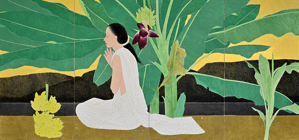 アートの森【展覧会】鮮やかで清い祈りの世界京都・相国寺で畠中光享展