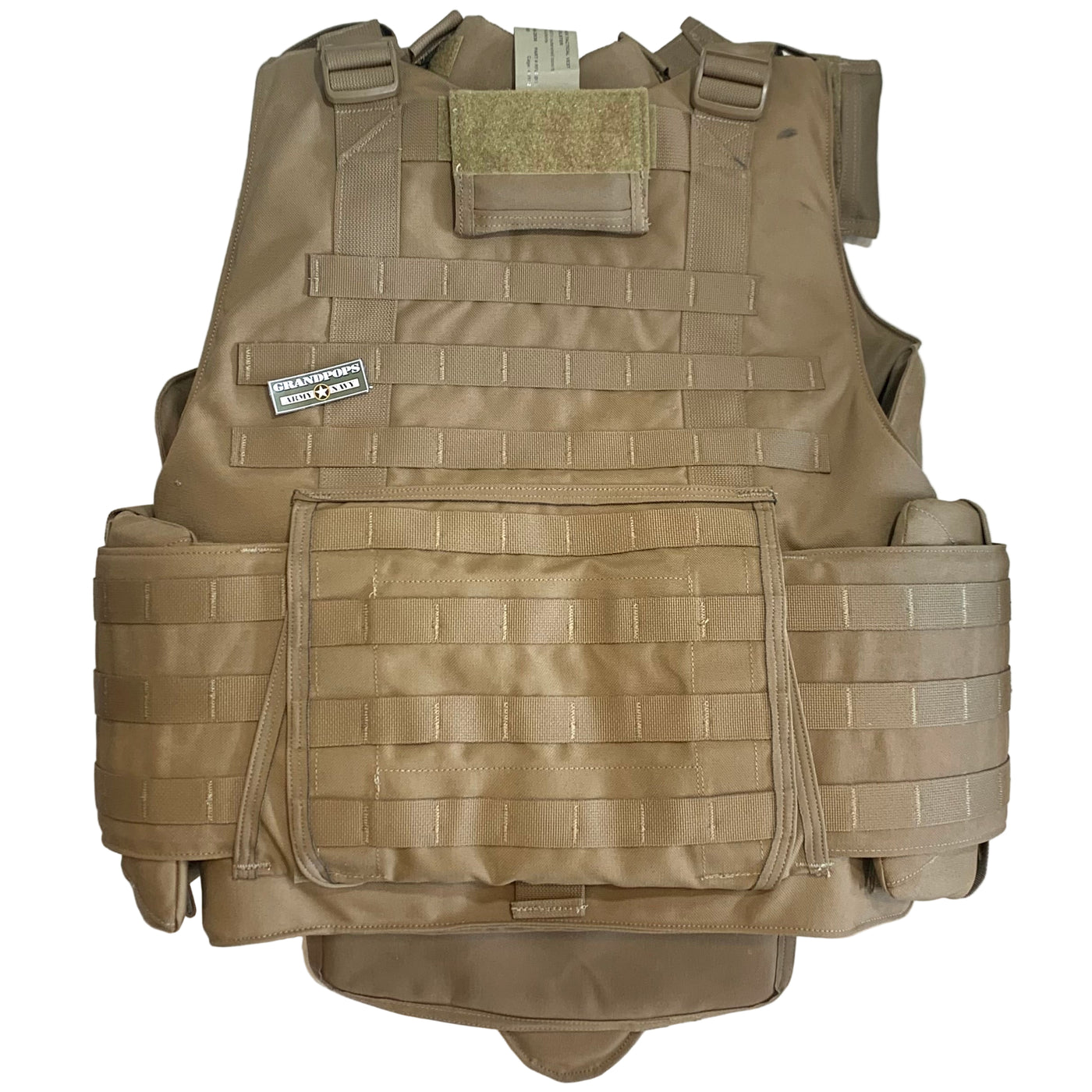 U.S. Military USMC Coyote Brown Improved Modular Tactical Vest