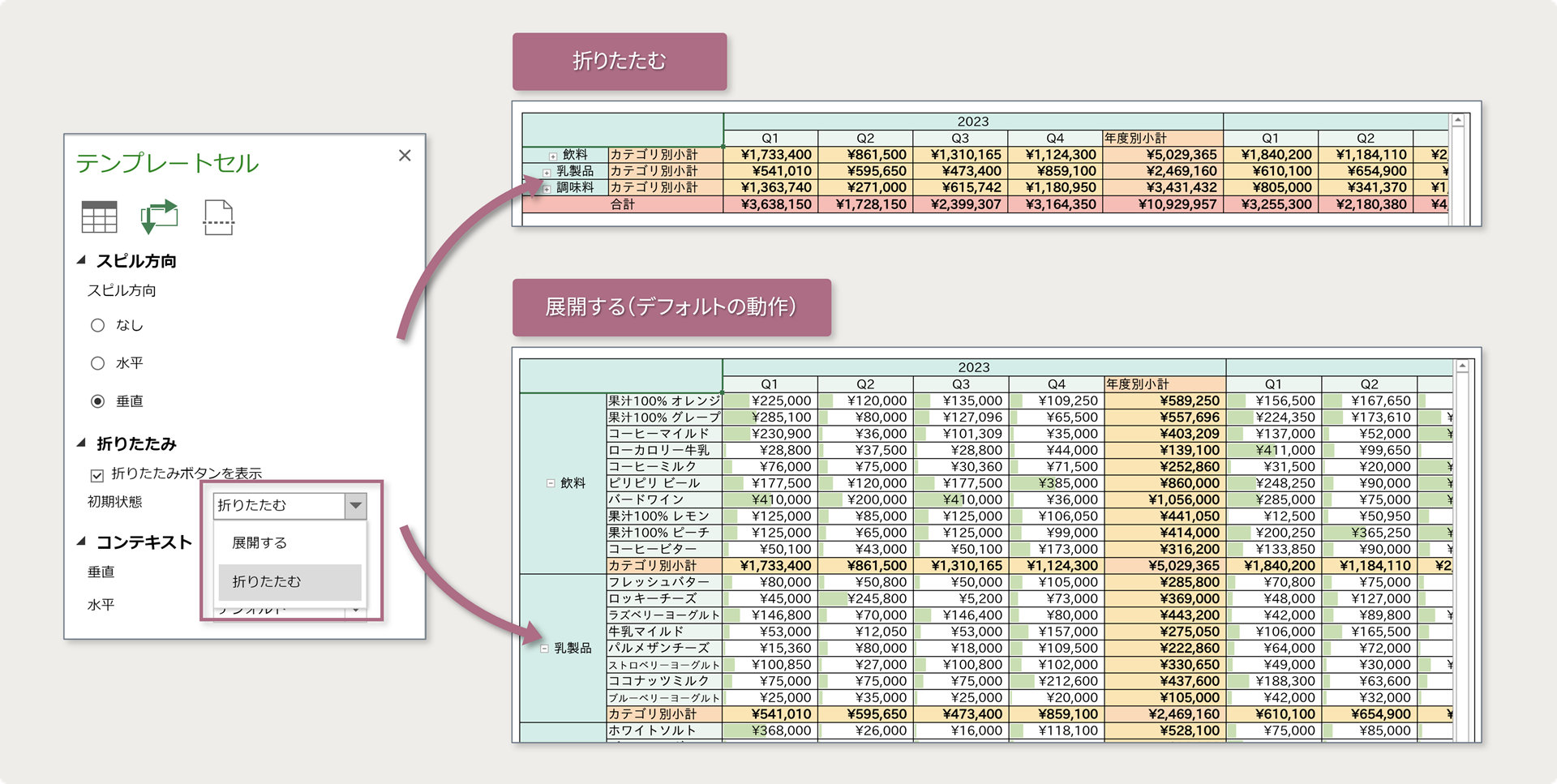 V18Jの新機能 - SpreadJS（スプレッドJS） | Developer Solutions