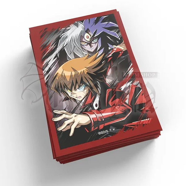 遊戯王 公式 遊城 十代 スリーブ スリーブ『遊城十代』100枚入り【-】{-}
