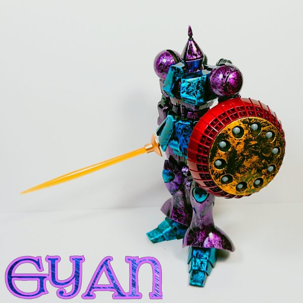 ギャン（ラップ塗装）｜マッキーノさんのガンプラ作品｜GUNSTA（ガンスタ）