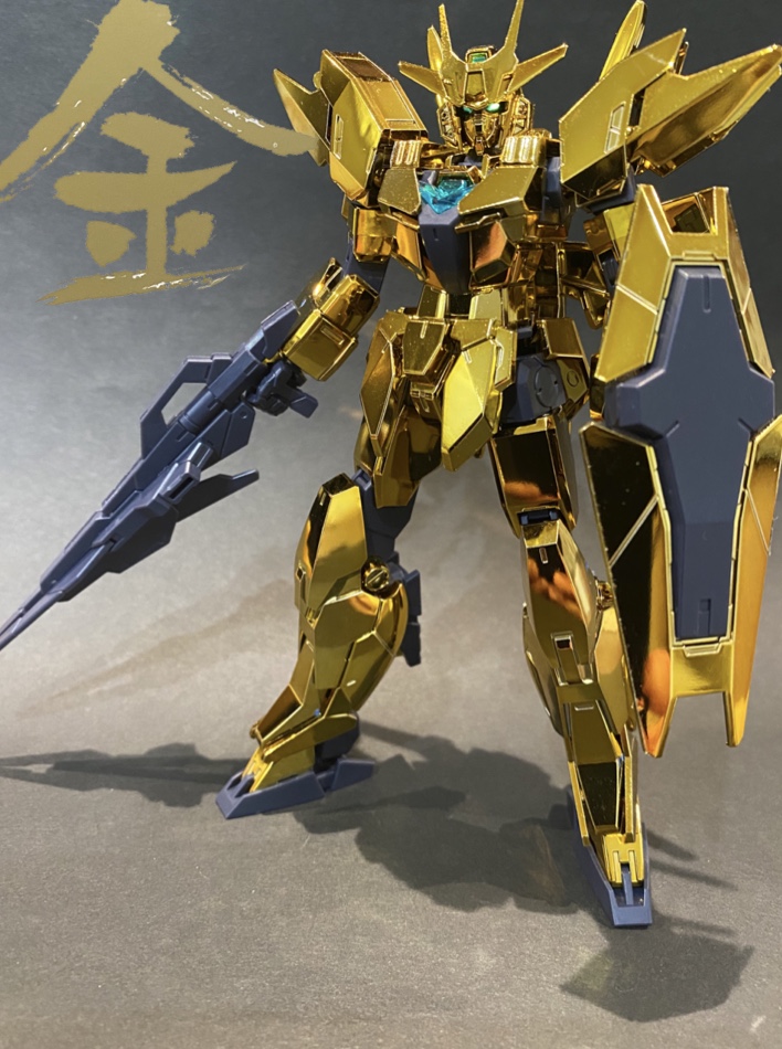 アースリィガンダム［限定ゴールドコーティング］｜耳口王さんの