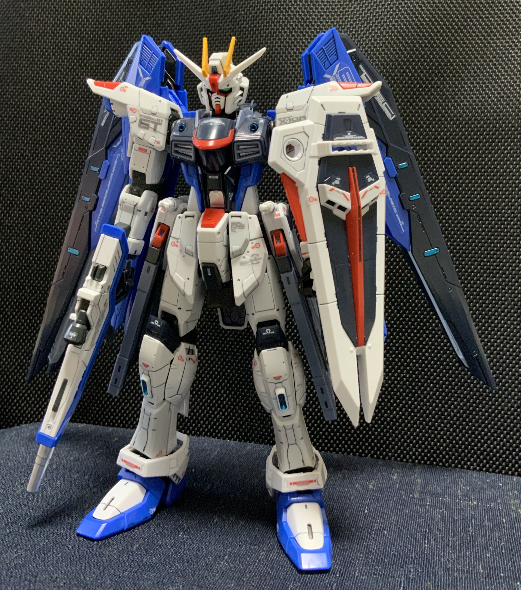 RG 1/144 ZGMF-X10A フリーダムガンダム｜リオりんさんのガンプラ作品