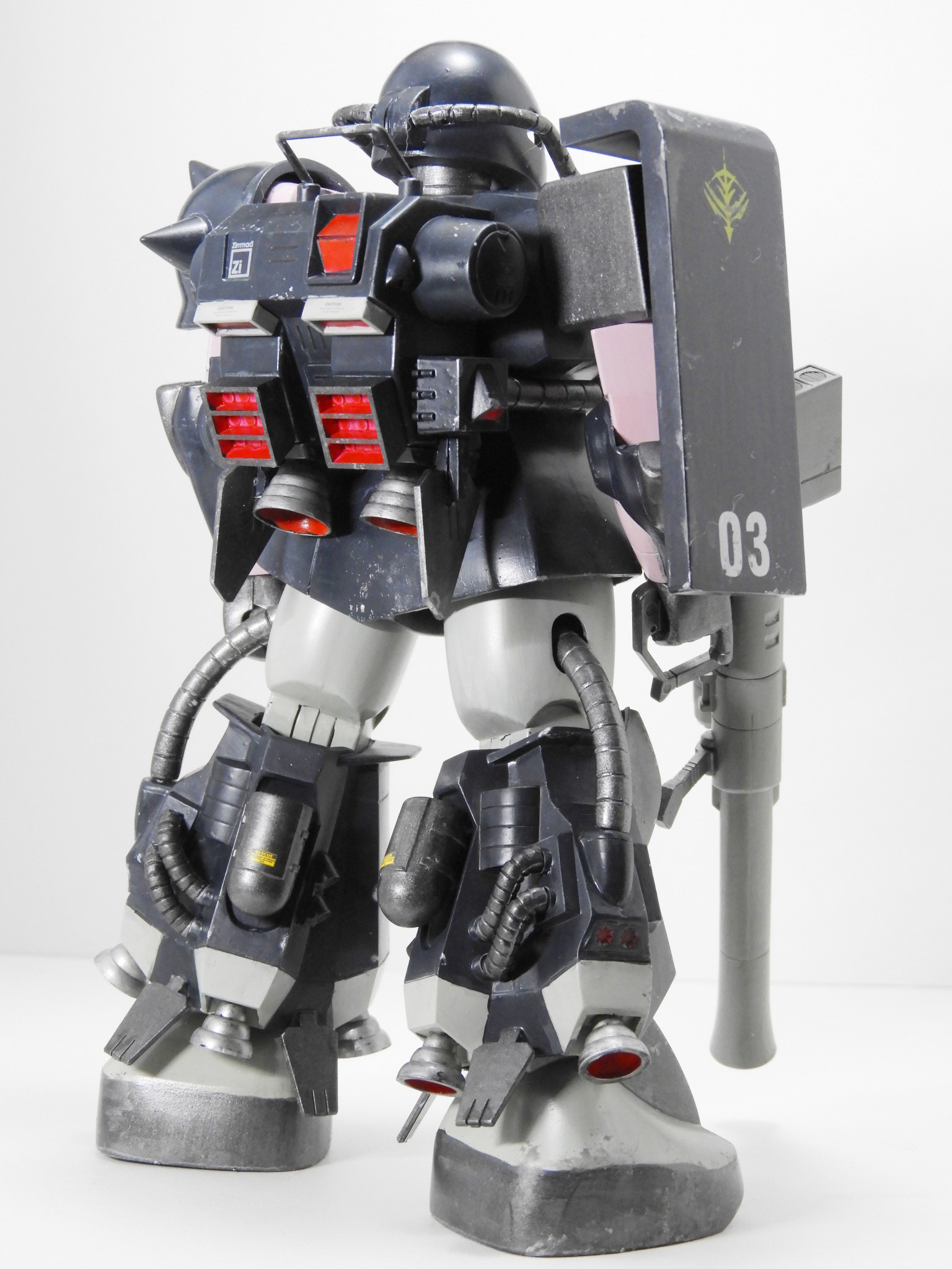 1/100 MS-06R ZAKU2 旧キット｜9kitさんのガンプラ作品｜GUNSTA