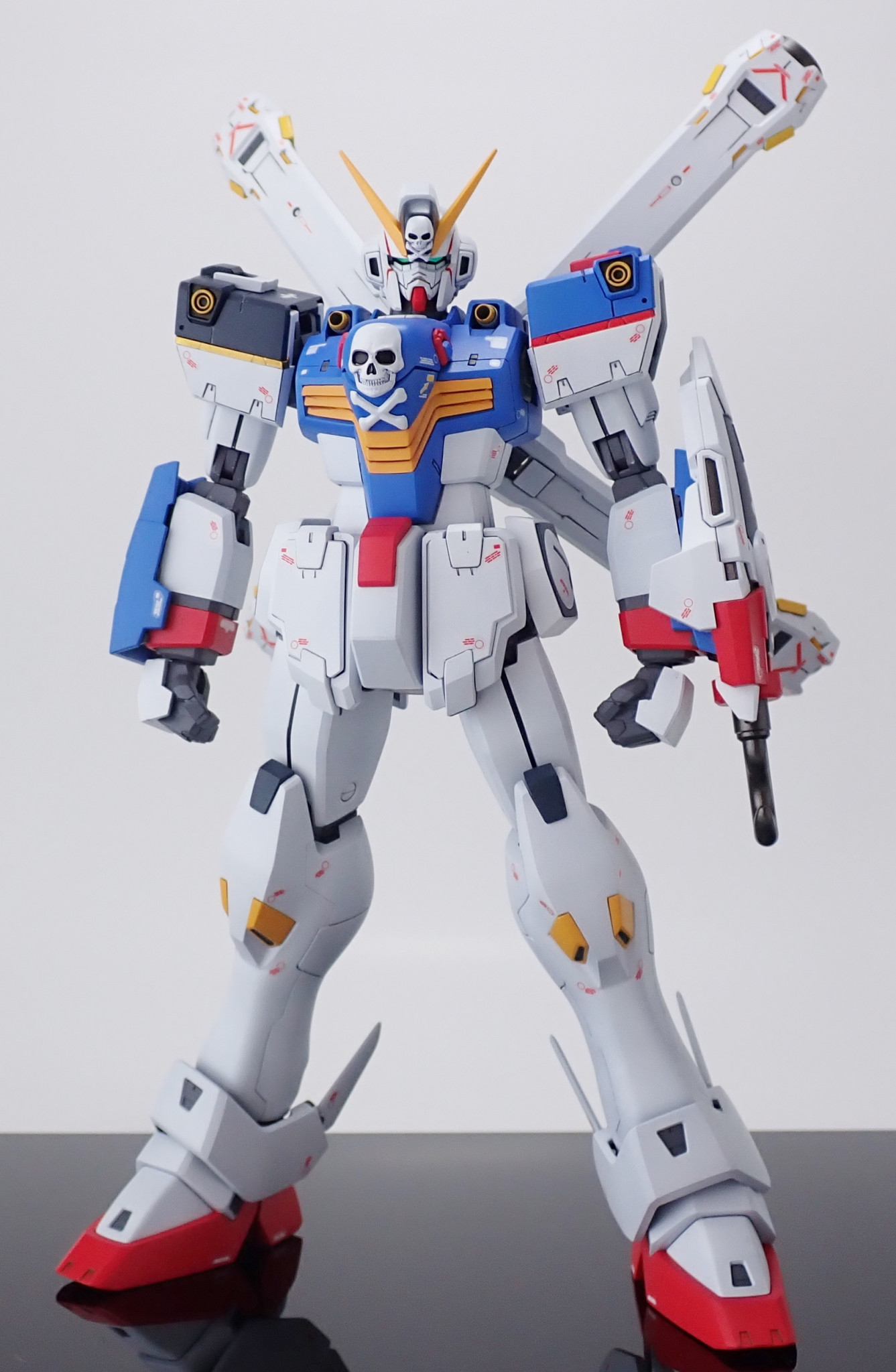 MG クロスボーンガンダムX1 パッチワーク Ver.Ka｜kame321さんの