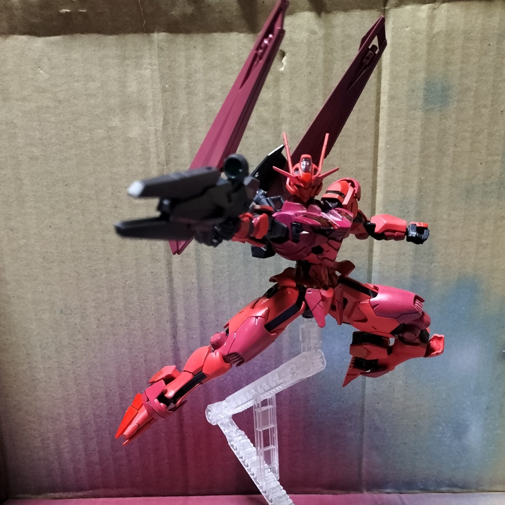 赤い彗星の魔女 ガンダムエアリアル｜俺がガンダムださんのガンプラ