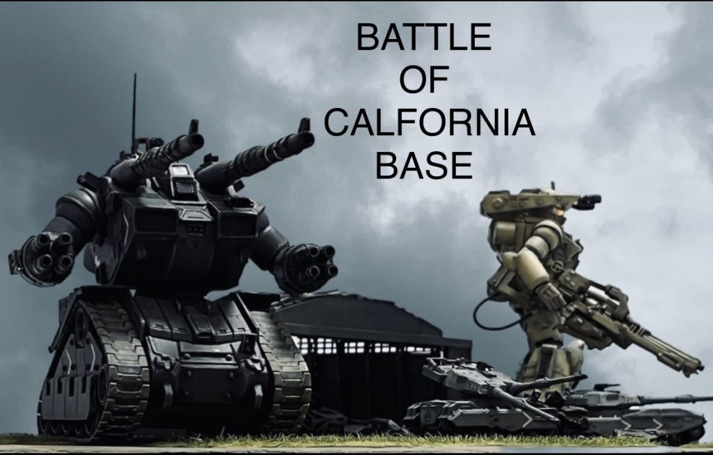 ジオラマ》「BATTLE OF CALIFORNIA BASE」｜RaMuShizuさんのガンプラ