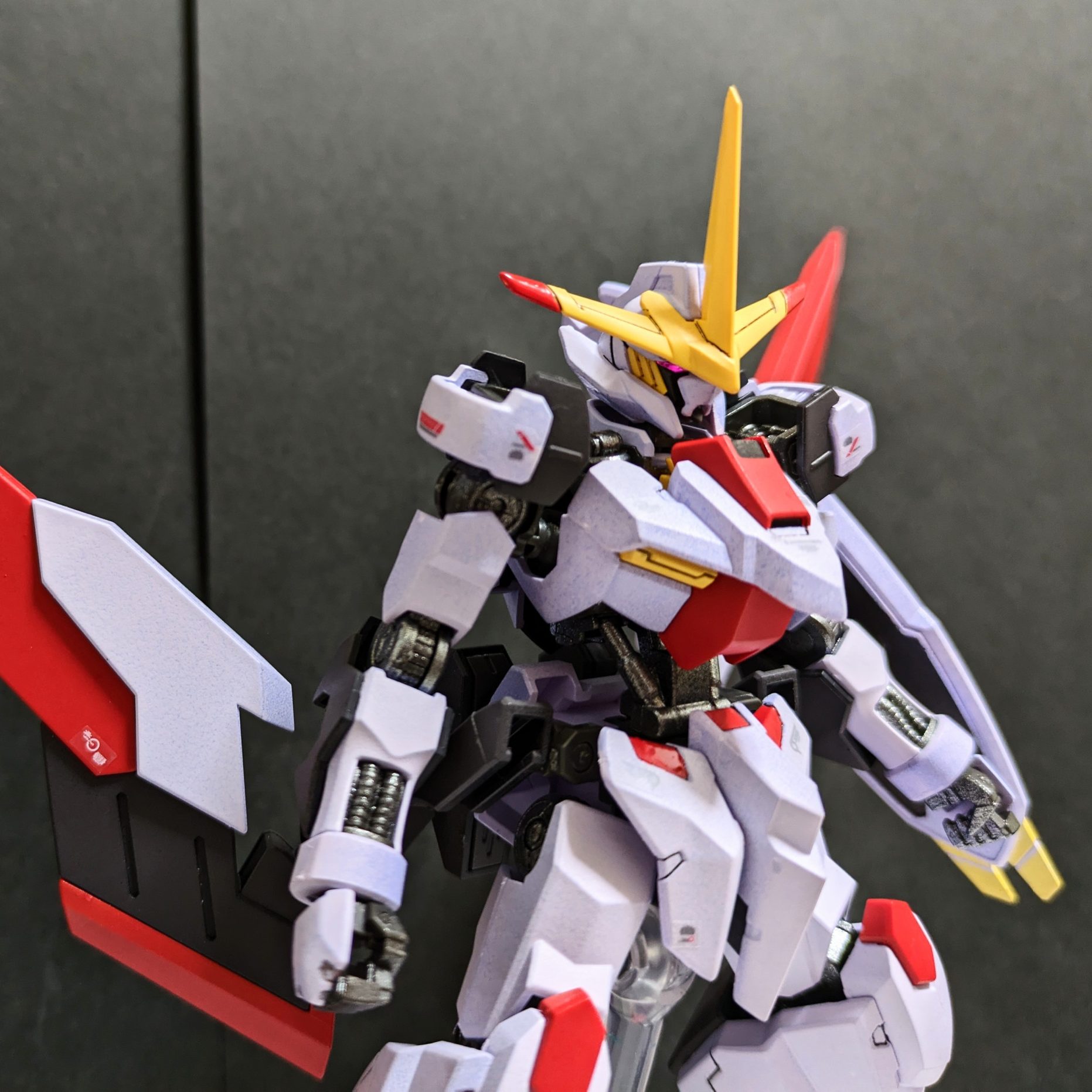 HG ガンダム端白星 第2形態 ｜@Ymarl1さんのガンプラ作品｜GUNSTA
