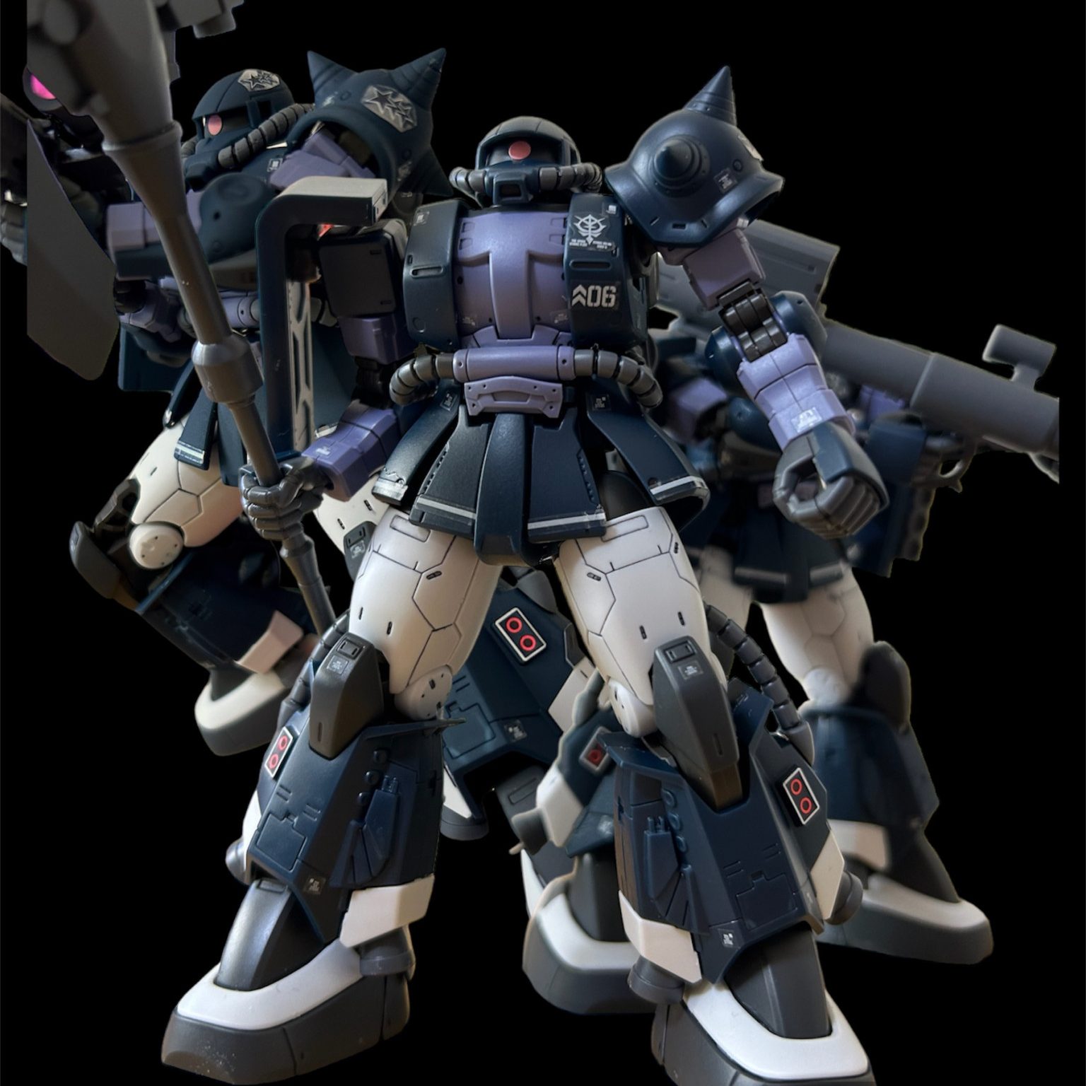 HG高機動型ザクⅡガイア/マッシュ専用機｜のんさんのガンプラ作品