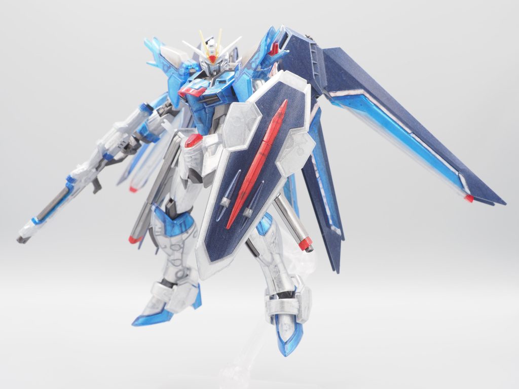 HG 1/144 ライジングフリーダムガンダム[クリアカラー]｜amineさんの