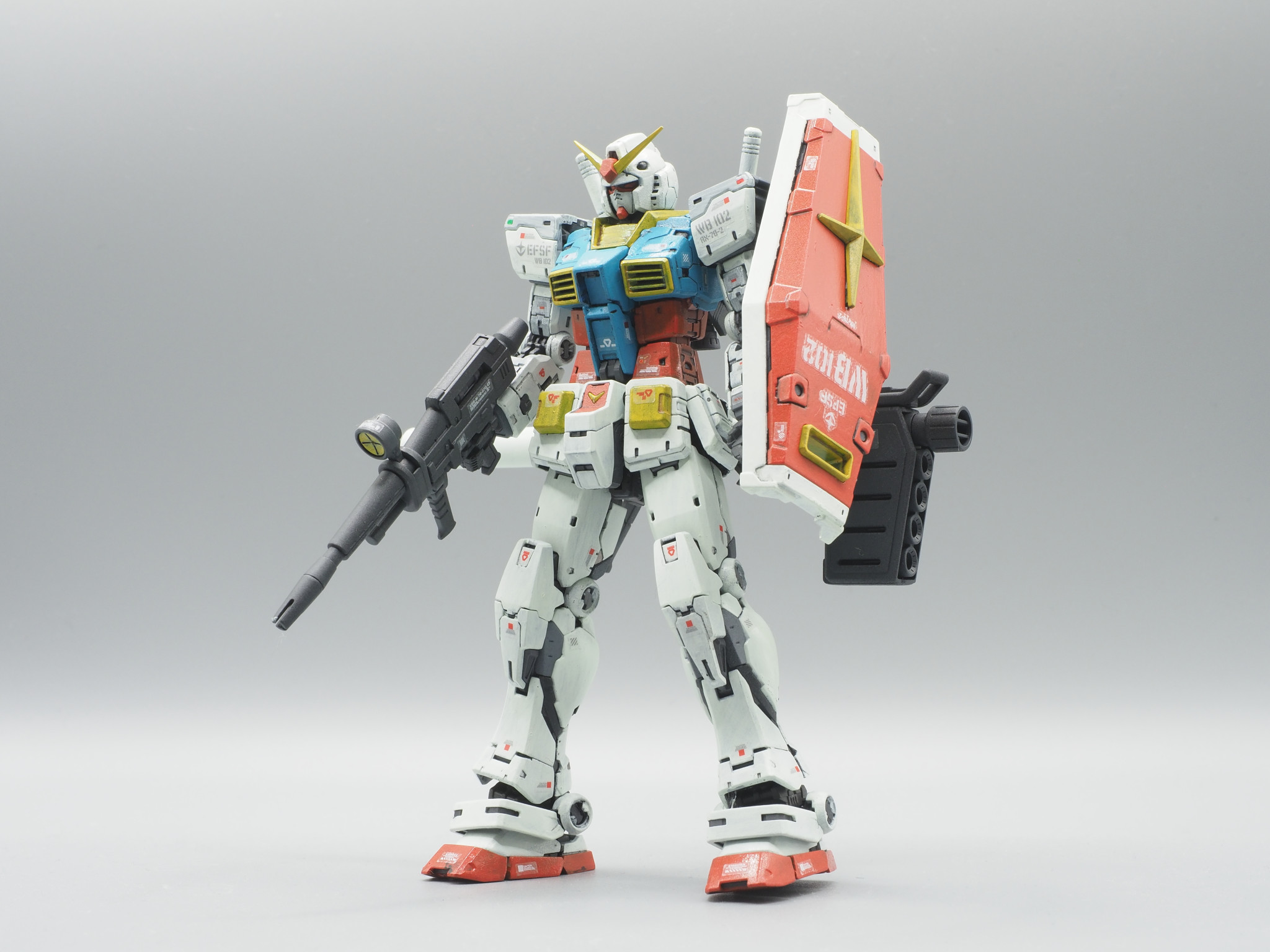 RG 1/144 RX-78-2 ガンダム Ver.2.0｜amineさんのガンプラ作品｜GUNSTA