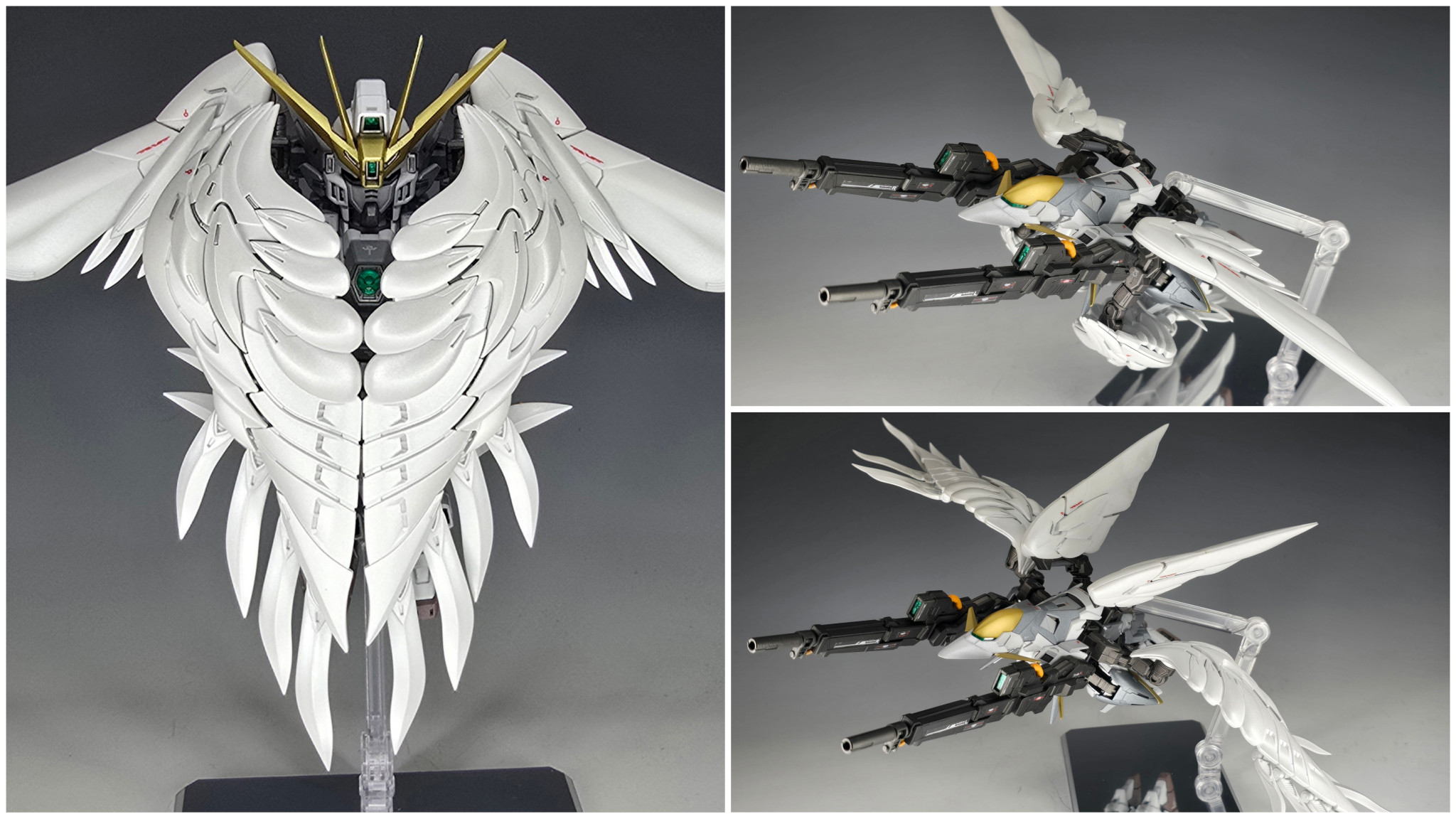 MGSD ウイングガンダムゼロ EW (スノーホワイトプレリュードイメージ