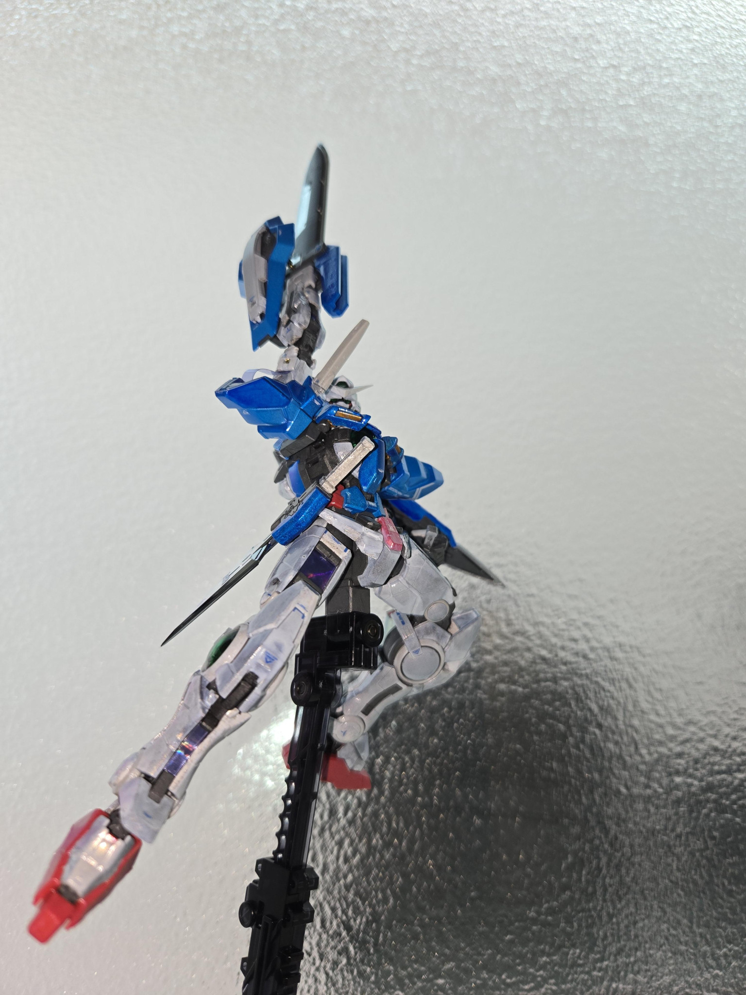 RG ガンダムエクシア with GNアームズ type-E｜Hosoda-Posoさんの