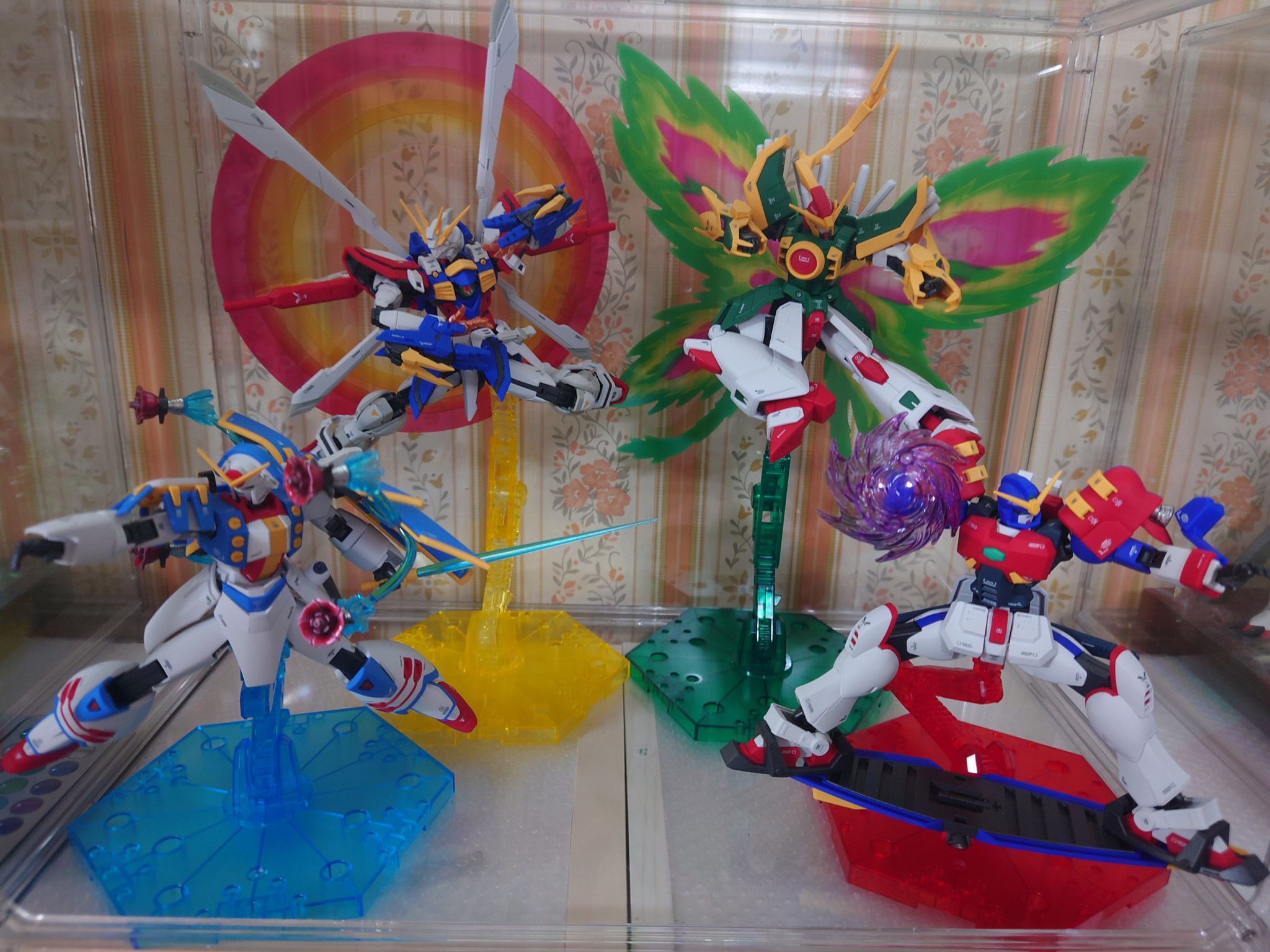 ガンダム5機確認！！｜KNZさんのガンプラ作品｜GUNSTA（ガンスタ）