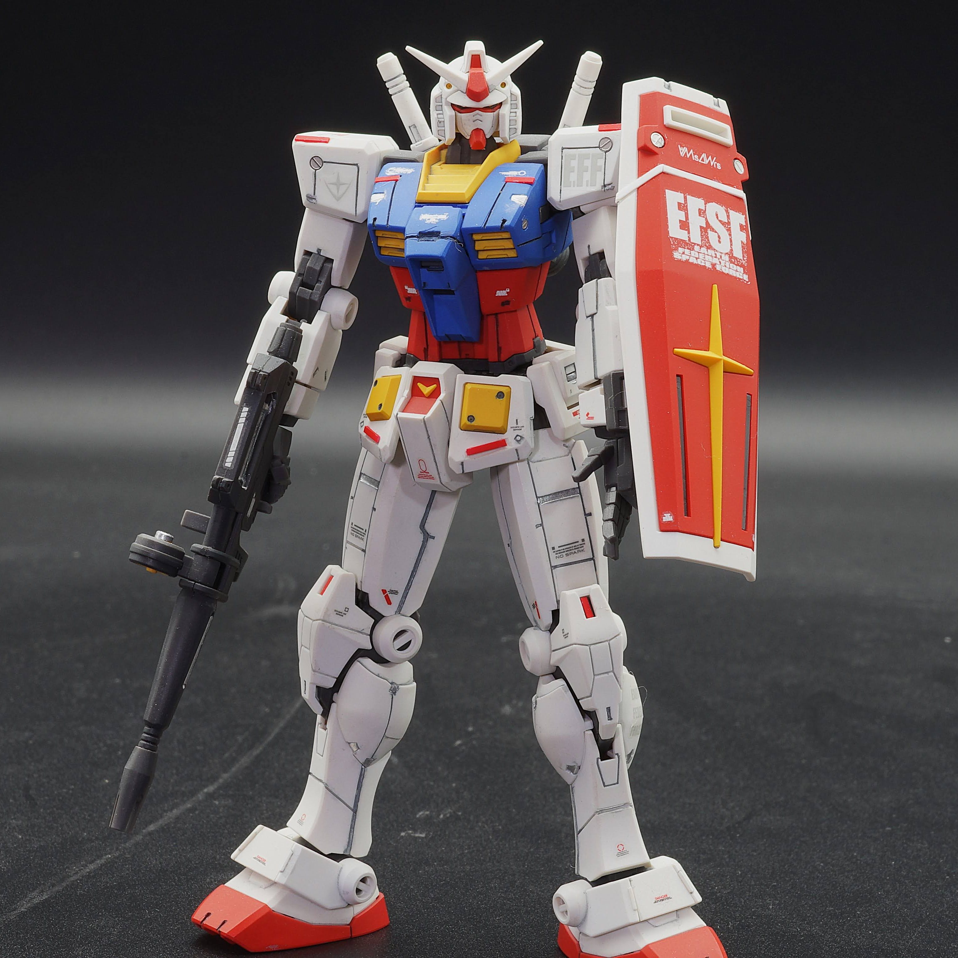 HG 1/144 RX-78-2 ガンダム [BEYOND GLOBAL]全塗装｜あるむさんの