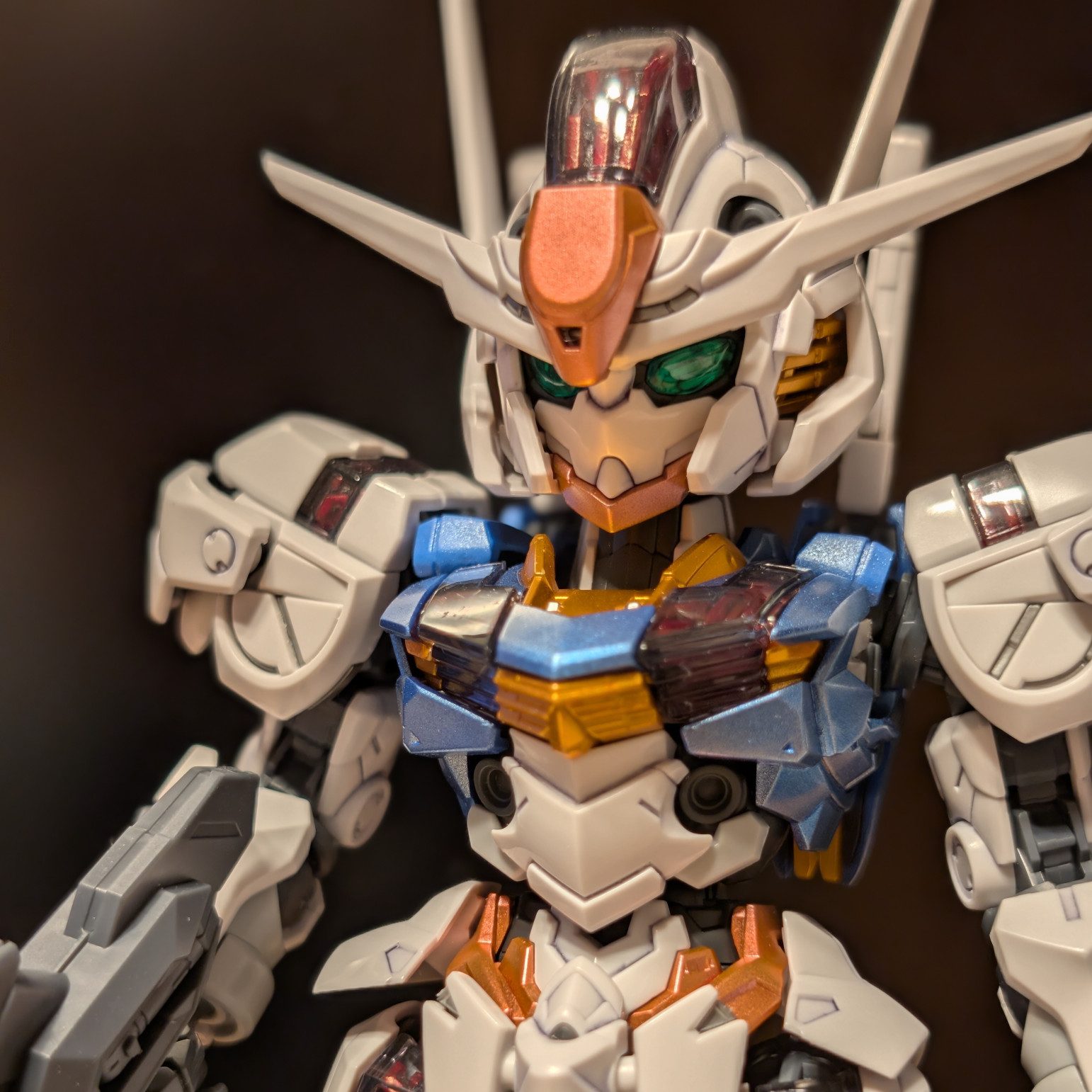MGSD ガンダムエアリアル GMAS塗装｜karubi29さんのガンプラ作品