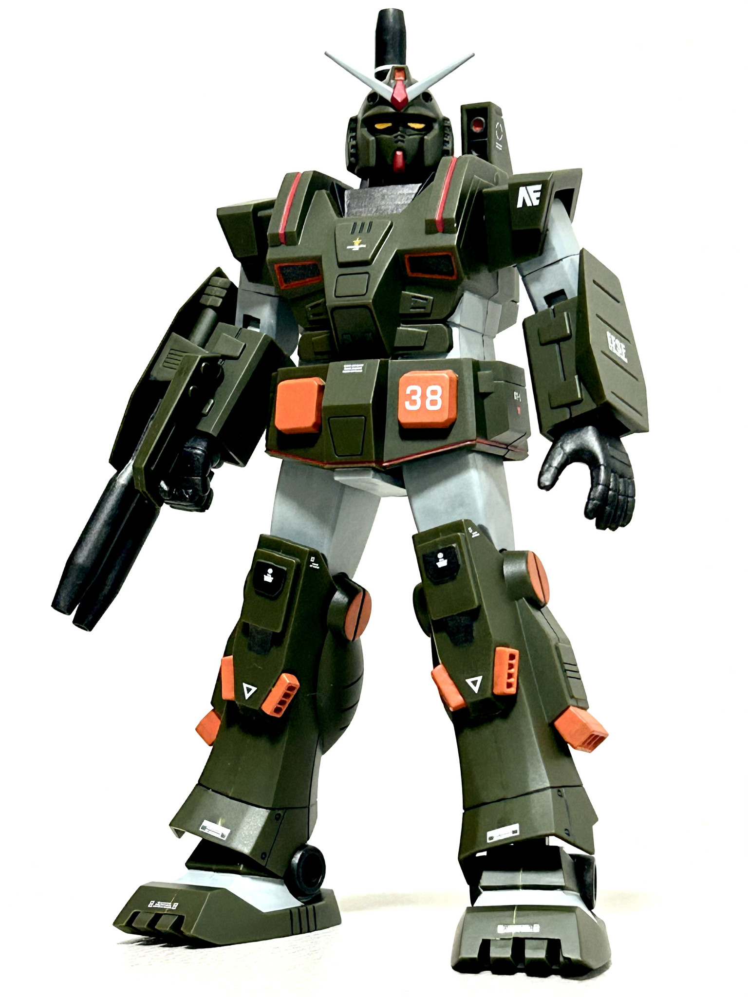 MSV 旧キット フルアーマーガンダム｜Harupyon99さんのガンプラ作品