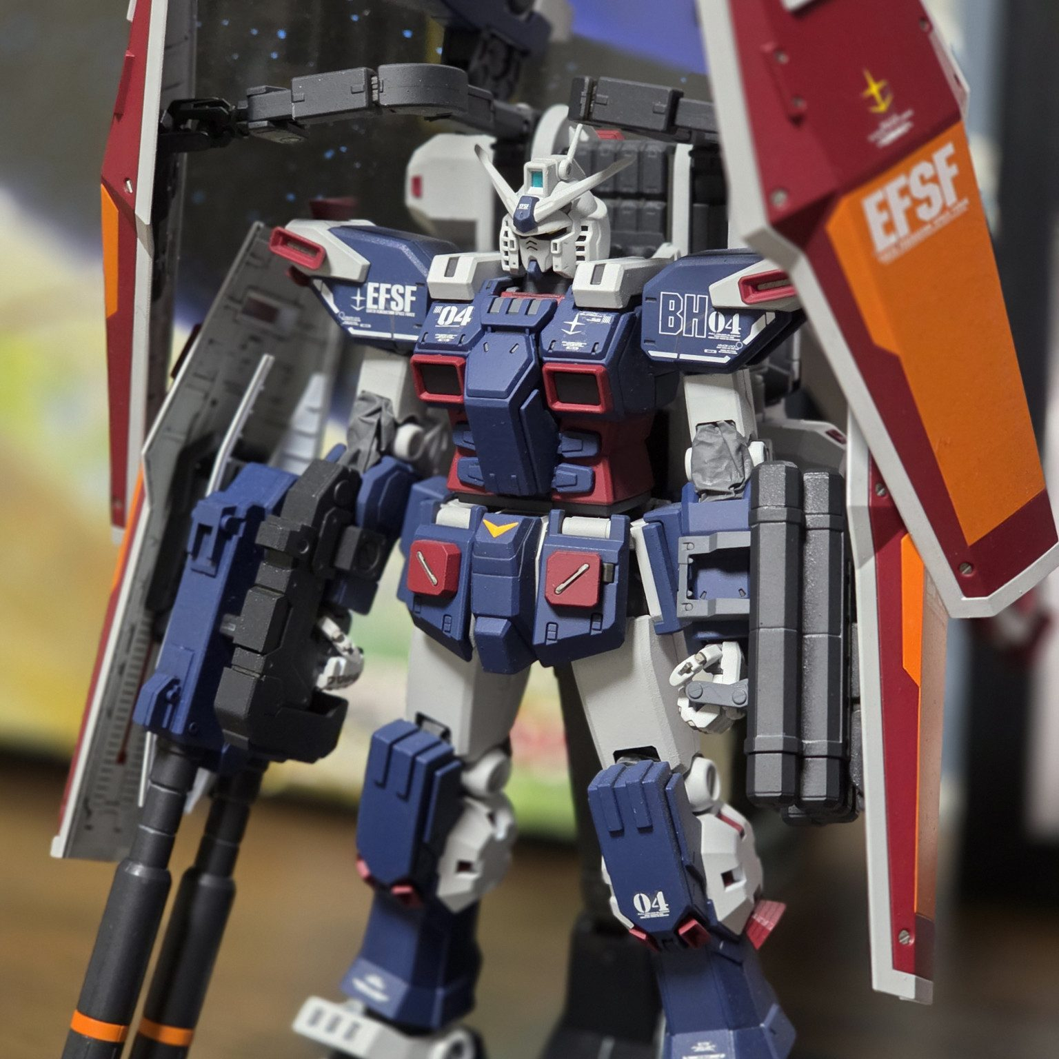 MG フルアーマーガンダム ver.Ka サンダーボルト 筆塗全塗装｜DARTH