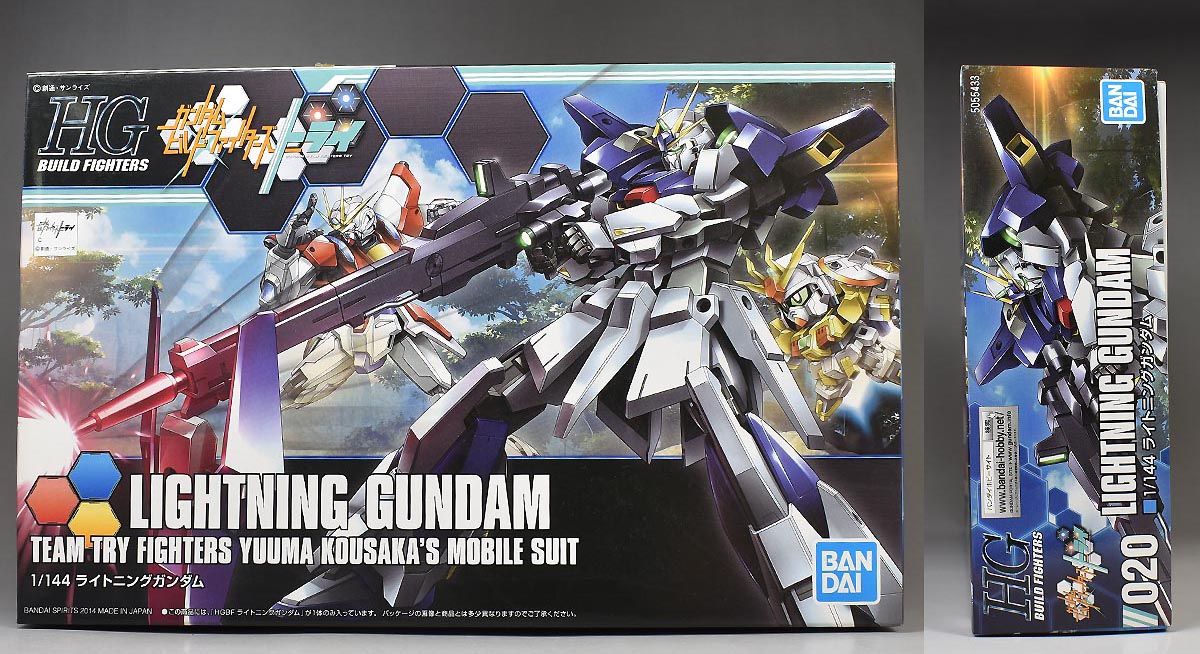 バンダイスピリッツ 1／144HGBFライトニングガンダムセット HG 1/144