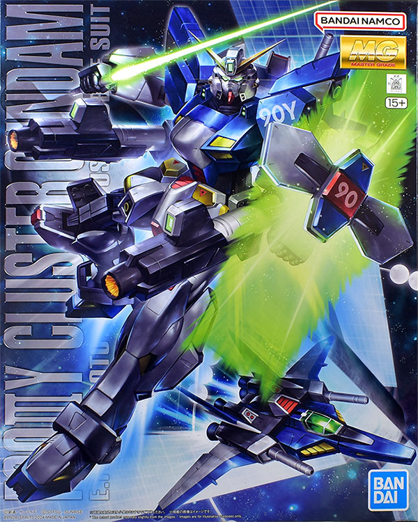 MG F90IIIY クラスターガンダム レビュー | ガンダムブログはじめました