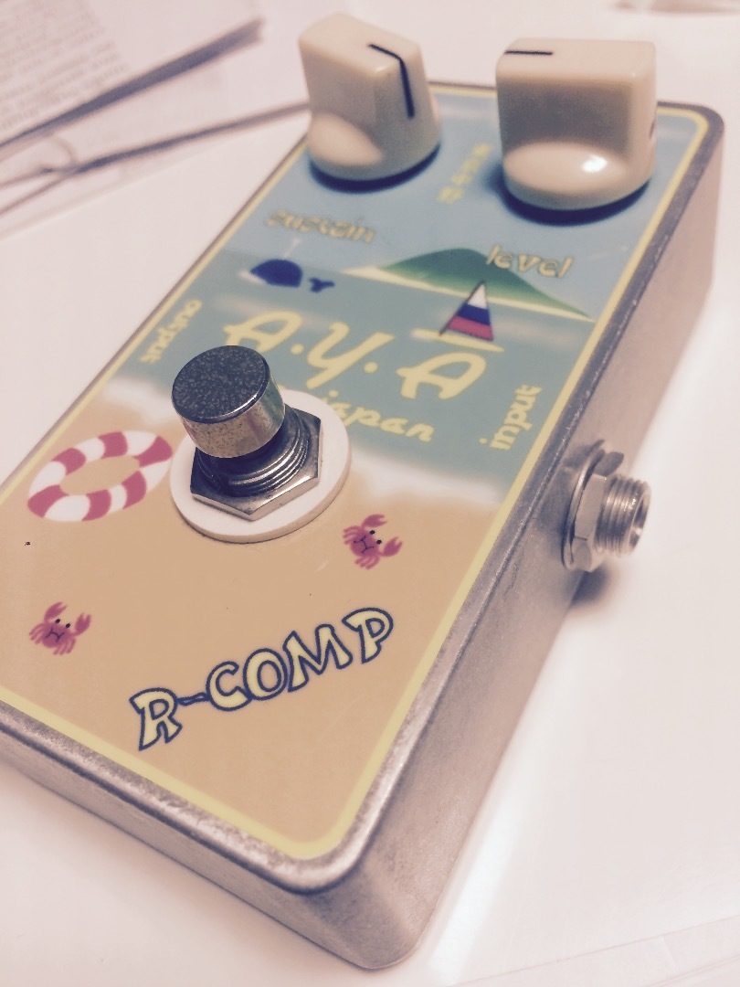 A.Y.A tokyo japan R-COMP レビュー！ 国産エフェクター！ROSS系コンプ