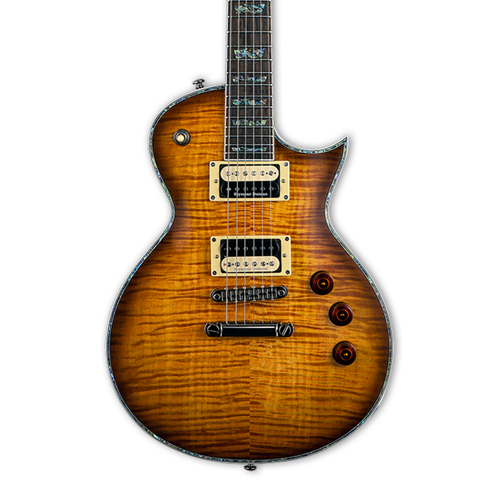LTD EC-1000FM Amber Sunburst (2023) – Guitar Compare