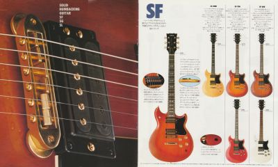Yamaha electric guitars catalog 1979
