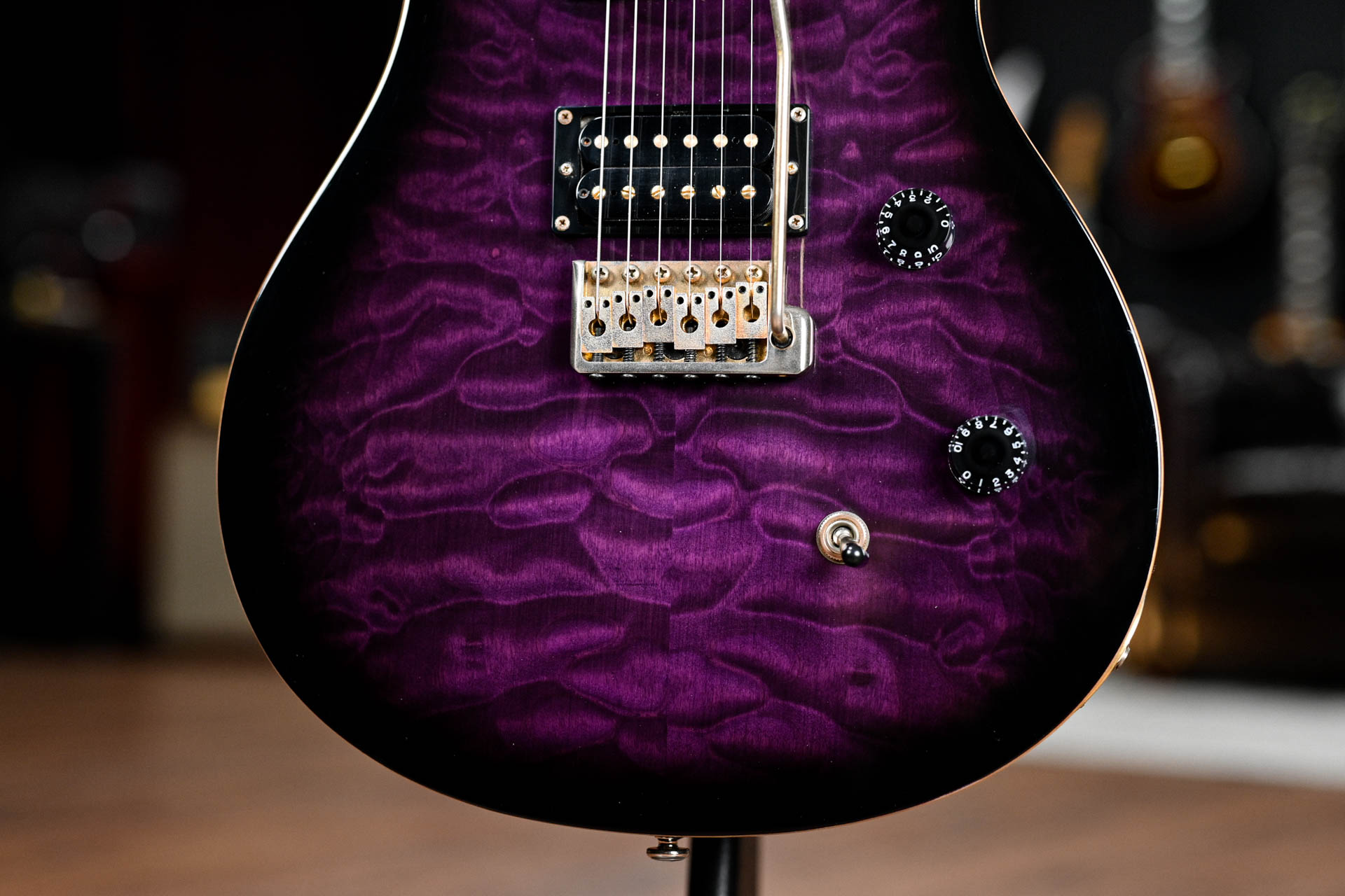 PRS SE Paul Allender in Purple Burst - Guitar Gear Giveaway