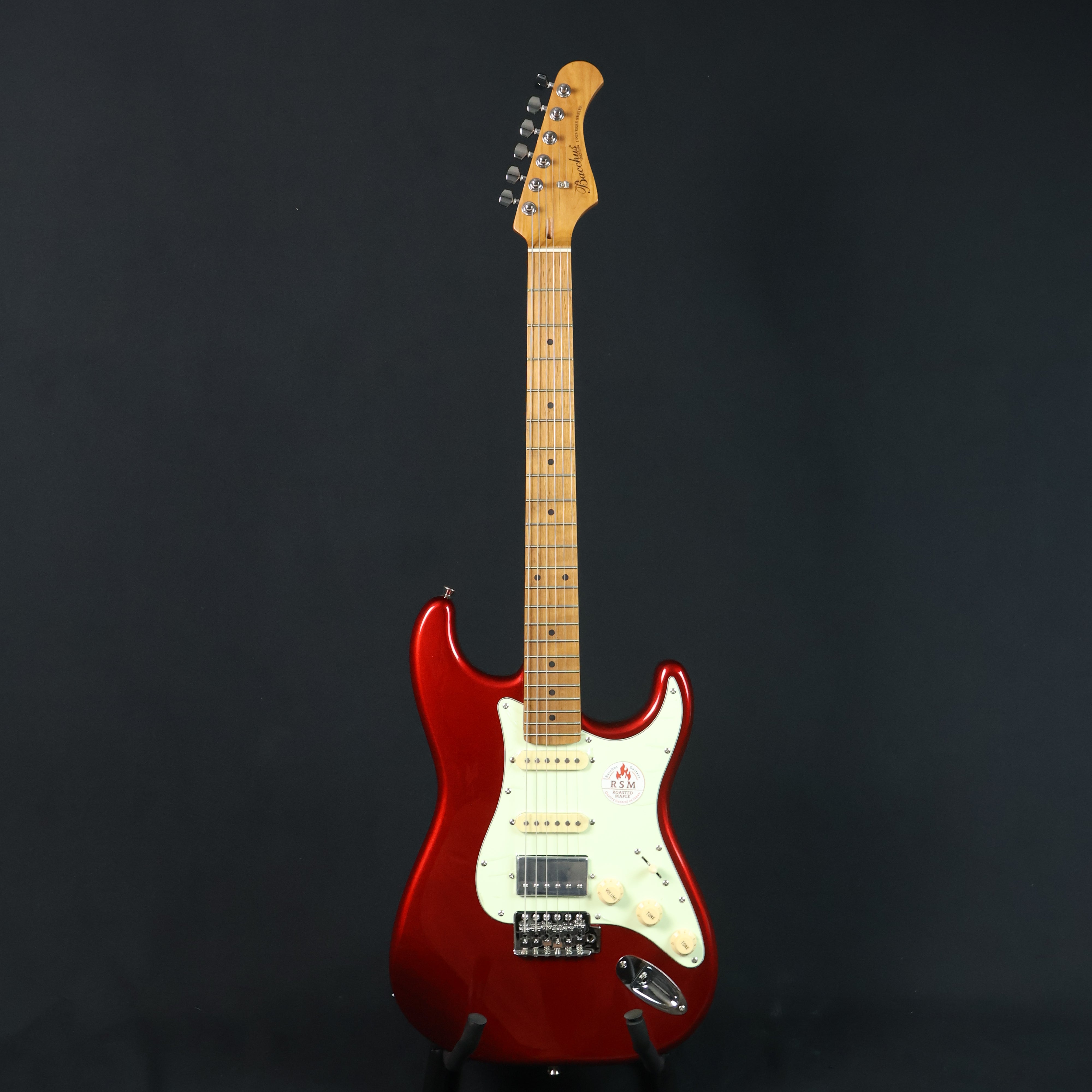 Bacchus BST-2-RSM/M Roasted Maple Fretboard, Stratocaster Electric