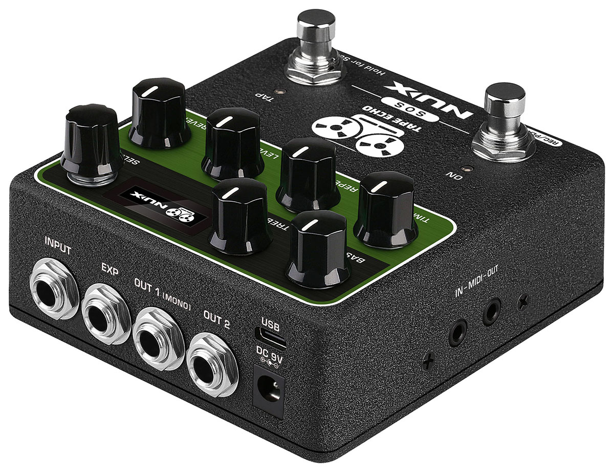 NUX TAPE ECHO〜伝説のテープ・エコー・サウンドを独自の技術で再現