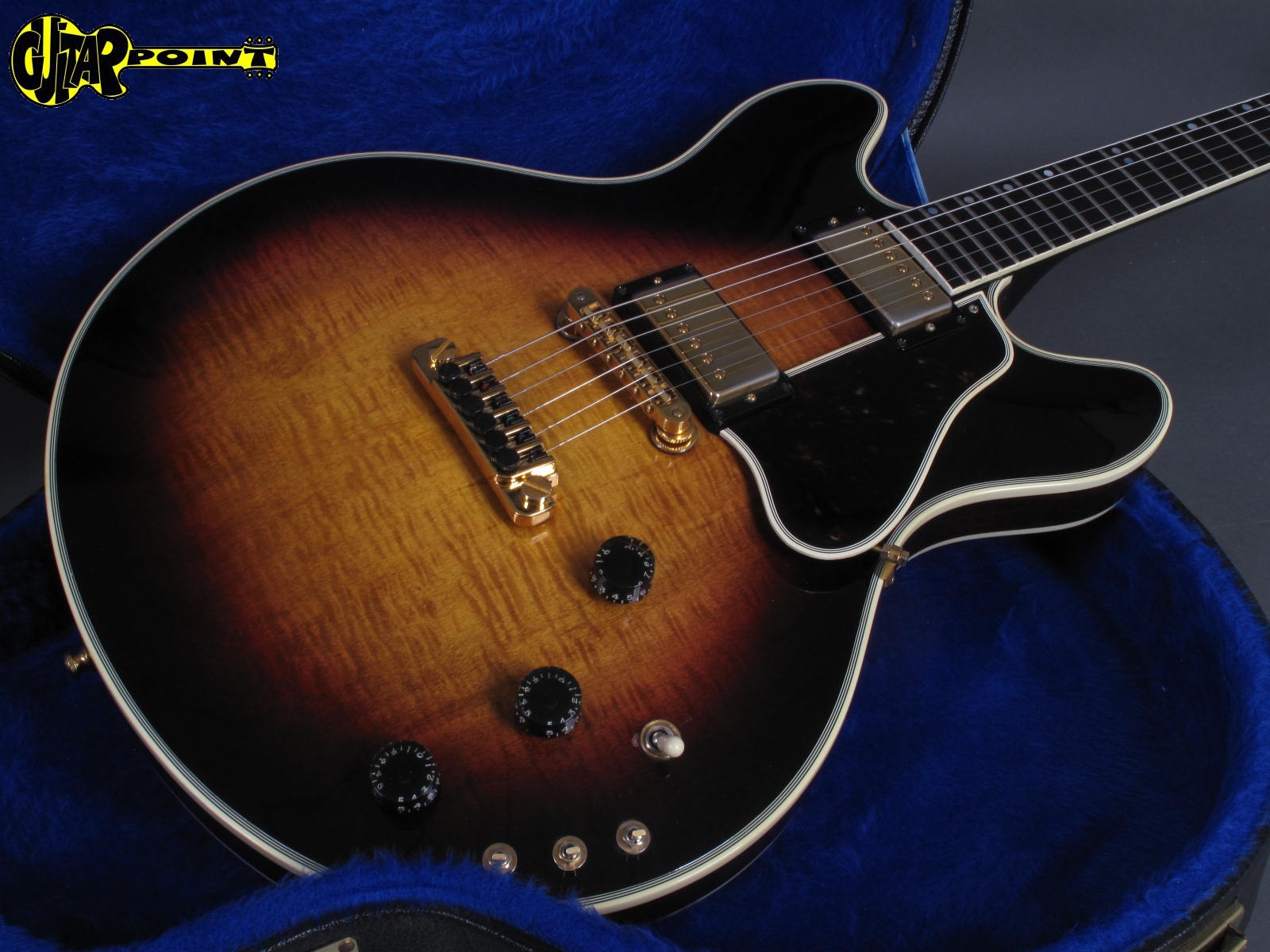 1980 Gibson ES-335 Artist – Antique Fireburst – GuitarPoint