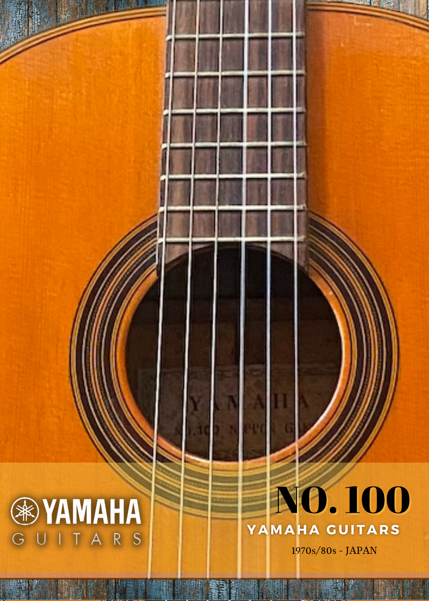 Yamaha No. 100 – Acoustic Guitar – 60s Vintage – Japan – Guitar