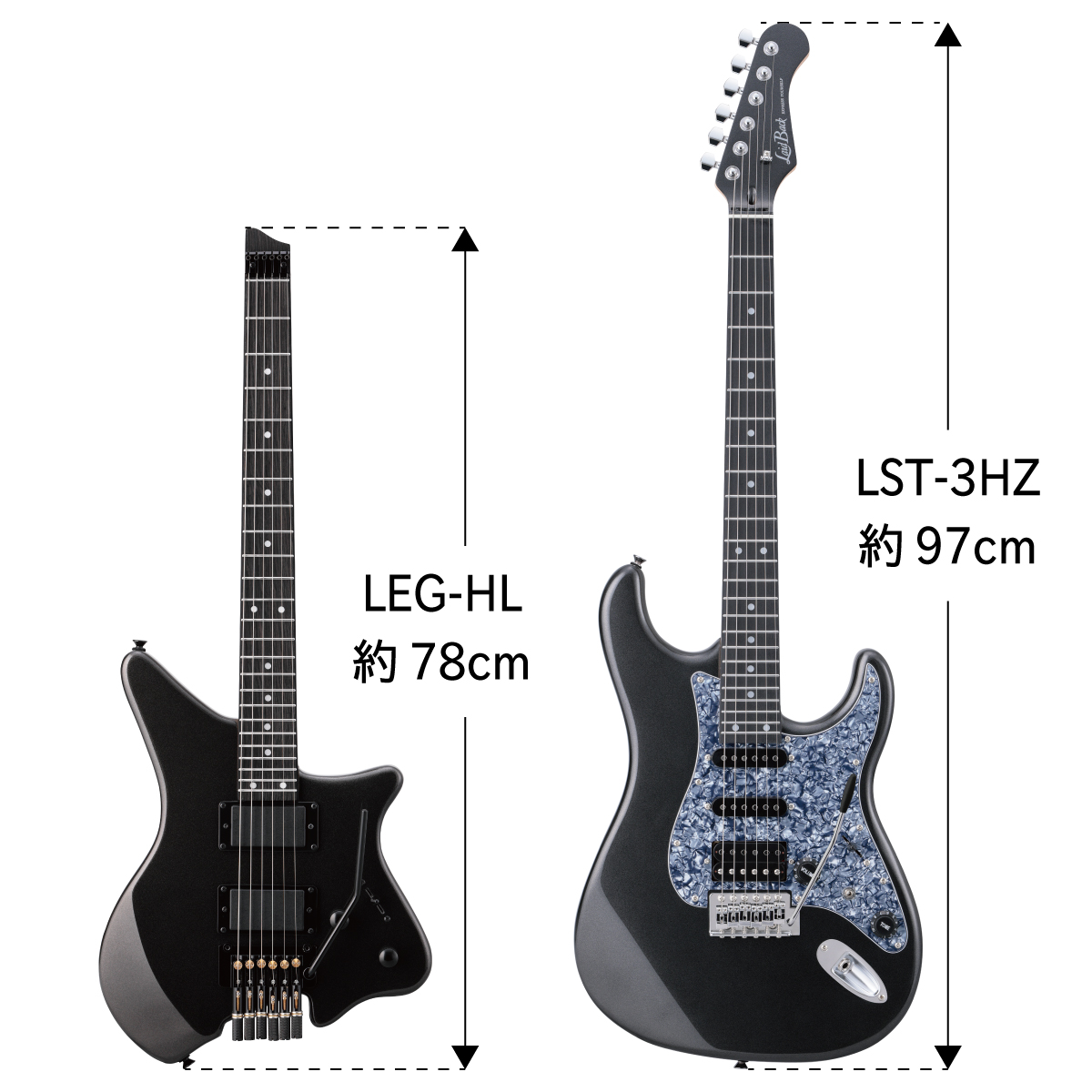 エレキギター】LaidBack LEG-HL｜場所を選ばず気軽に弾ける快適さ