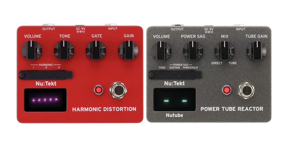 Nu:tektからNutubeを使用した自作できるエフェクター2機種が登場