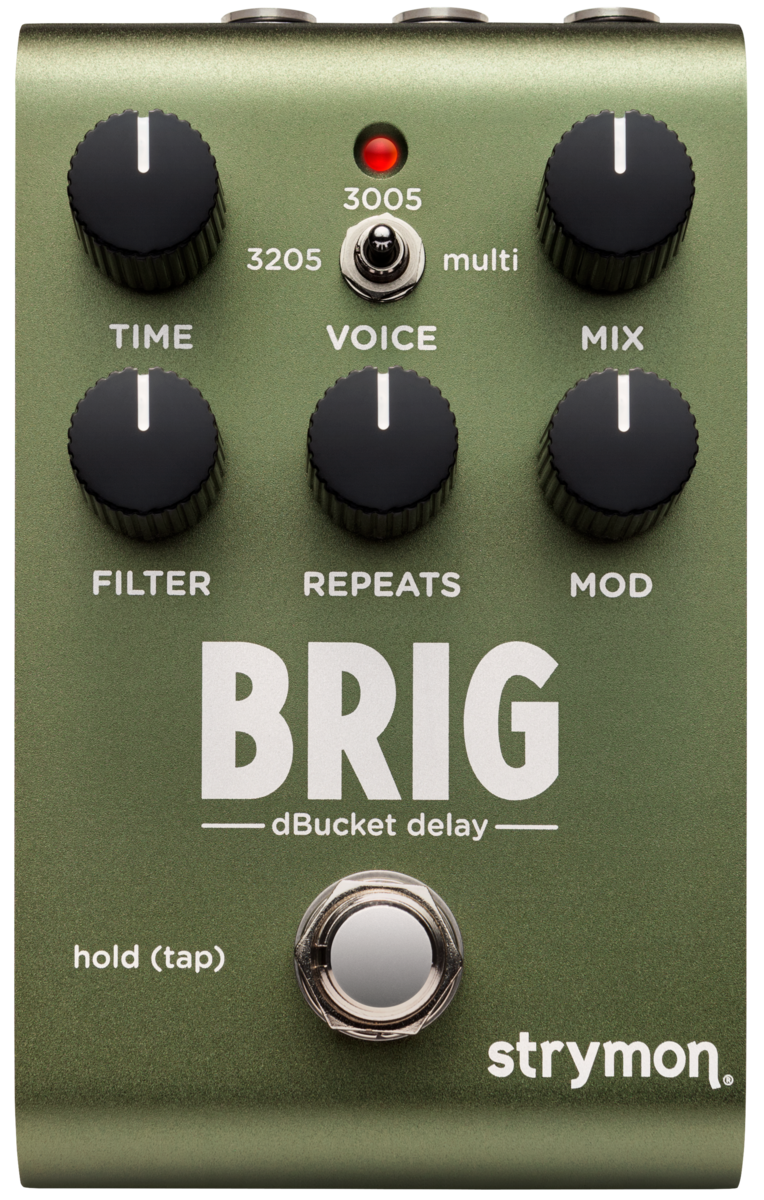 strymon BRIG｜アナログの独特な温かみ、 繊細なグリッド感と唯一無二